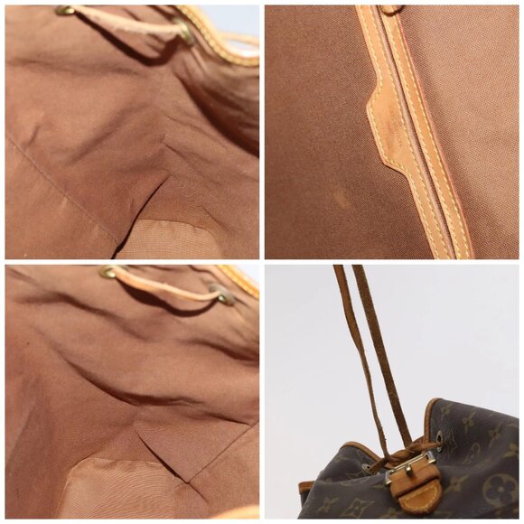 LOUIS VUITTON Monogram Montsouris GM Backpack - Picture 14 of 15